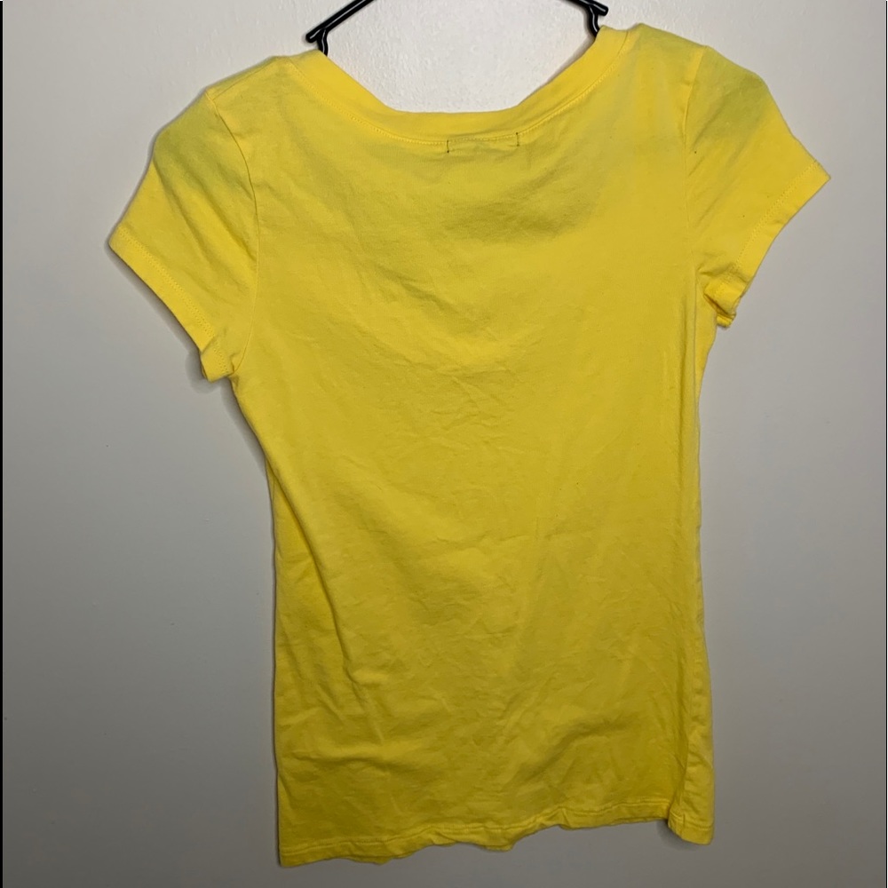 Yellow basic top. - Picture 3 of 3